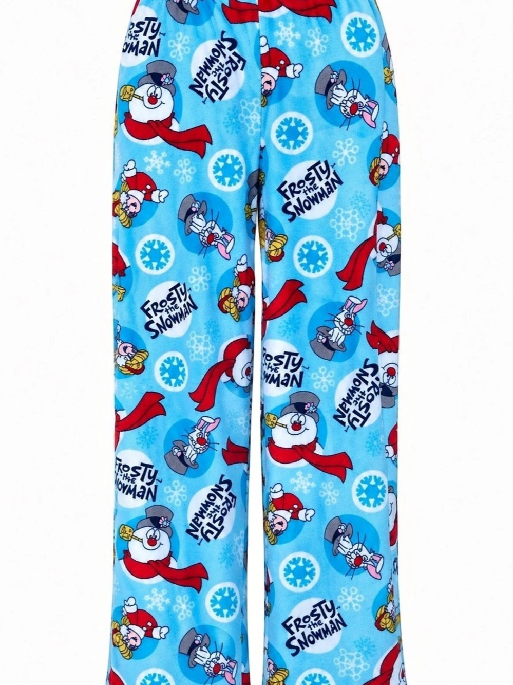 Frosty the Snowman Pajama Pants Women 2X 18W-20W Fleece Hocus Pocus Christmas